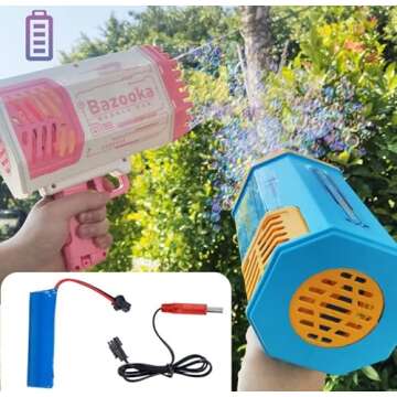 Czl Meco 69 Hole Bubble Machine for Endless Fun