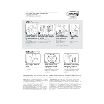 Command Spray Bottle Hangers for Effortless Organization