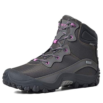 XPETI Women's Dimo Mid Waterproof Hiking Boots - Comfort & Grip