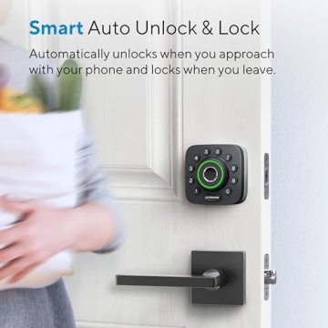 ULTRALOQ Smart Lock U-Bolt Pro with Fingerprint Entry