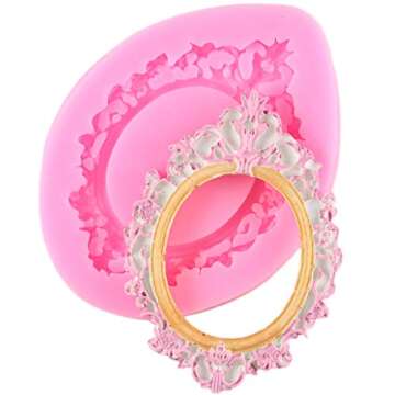 Mujiang Fondant Molds Durable Silicone Set for Baking