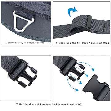 EXCELLENT ELITE SPANKER Tactical Dog Harness Military Patrol Harness No-Pull Service Dog Vest Military Dog Vest Adjustable Training Working Dog Vest with Handle for Medium Large Dogs(Grey-S)