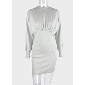 Chic Thereadict Women's Casual Mini Dress with Pockets