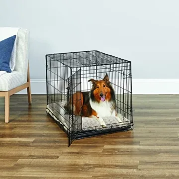 Luxurious 36 Inch New World Dog Crate with Leak-Pan