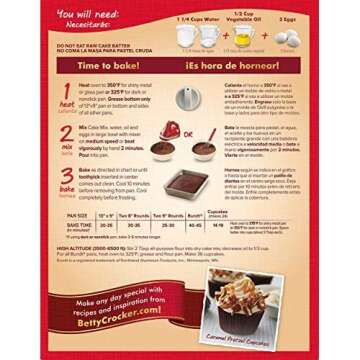 Betty Crocker Super Moist Triple Chocolate Fudge Cake Mix, 15.25 oz
