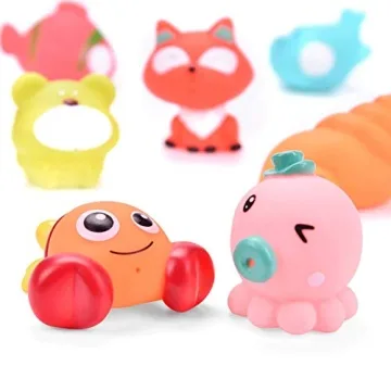 18PCS FUN LITTLE TOYS Bath Toys for Babies and Toddlers