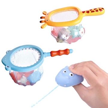 18PCS FUN LITTLE TOYS Bath Toys for Babies and Toddlers