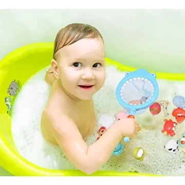 18PCS FUN LITTLE TOYS Bath Toys for Babies and Toddlers