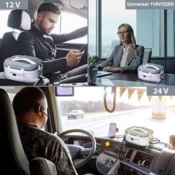 FORABEST Electric Heating Lunch Box - Portable Food Warmer