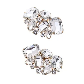 Luxury Crystal Shoe Clips - Transform Your Shoes with Rhinestone Buckles