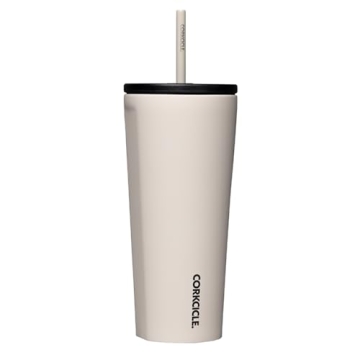 Corkcicle Cold Cup Insulated Tumbler - 24oz, Keeps Beverages Cold for 12hrs, Hot for 5hrs, Stylish &...