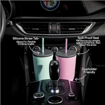 Corkcicle Cold Cup 24 oz Insulated Tumbler with Straw