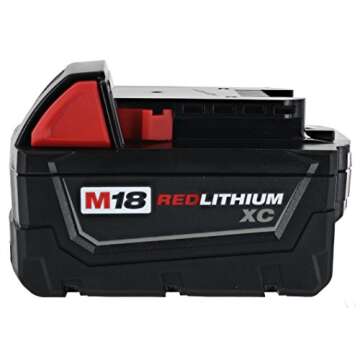 Milwaukee 48-11-1828 M18 XC RED LITHIUM 18-Volt Lithium-ion Cordless Tool Battery ( 2 pack )