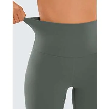 CRZ YOGA Super High Waisted Butterluxe Biker Shorts