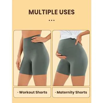 CRZ YOGA Super High Waisted Butterluxe Biker Shorts