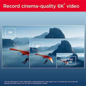 SanDisk 1TB Extreme PRO SDXC UHS-II Memory Card - C10, U3, V60, 6K, 4K UHD, SD Card - SDSDXEP-1T00-G...