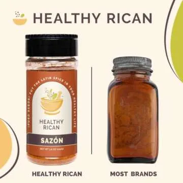 Healthy Rican Salt-Free Adobo, Sazon, Sofrito Seasoning Mix Bundle – Non-GMO, No MSG, No Preservatives, Gluten-Free, Keto, Whole30, Diabetic Friendly Variety Bundle (3 pack)