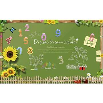 PENTA ANGEL 10Pcs Wooden Magnets Fridge Numbers Large Cute Wood Magnetic Refrigerator Whiteboard Fridge Magnets for Home Office