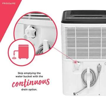 Frigidaire Dehumidifier 22 Pint Capacity for Home Comfort
