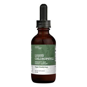 Liquid Chlorophyll Drops for Immune Support & Detox