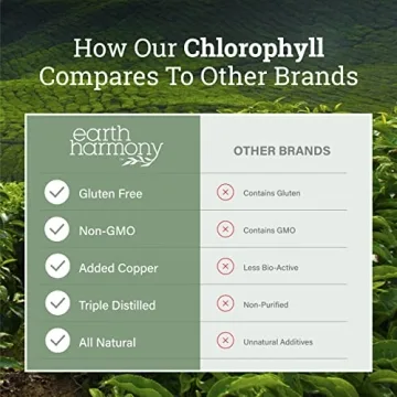 Liquid Chlorophyll Drops for Immune Support & Detox