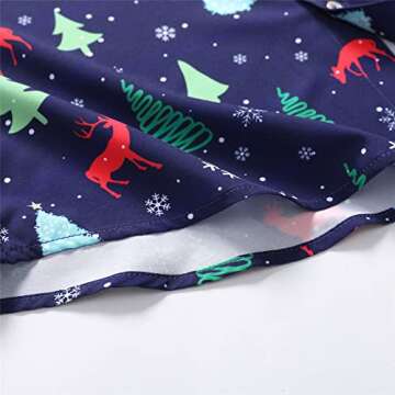 Simmashah Mens Hawaiian Shirt, Short Sleeves Button Down Beach Clothing, Unisex Summer Flamingos Casual Aloha Floral Shirts 2-054 Christmas Day S