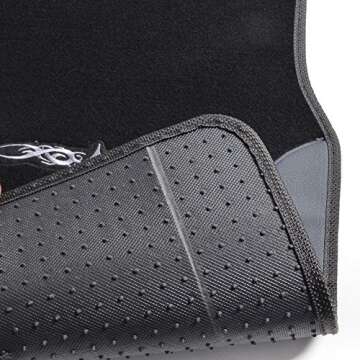 BDK Gray Stylish & Heavy Protection Seat Covers and Mats