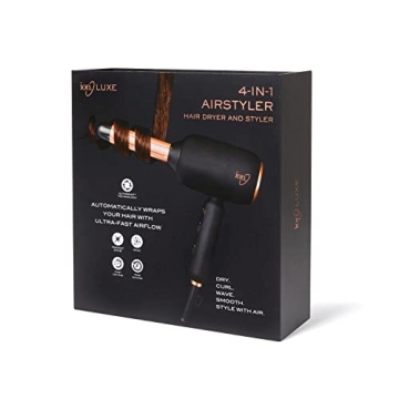 Ion Luxe 4-in-1 Airstyler for Effortless Hair Styling