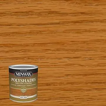 Minwax 61320 Pecan PolyShades Wood Stain And Polyurethane