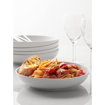 Y YHY 30oz Pasta Bowls Set Microwave Dishwasher Safe