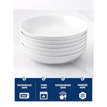 Y YHY 30oz Pasta Bowls Set Microwave Dishwasher Safe