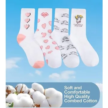 YUOOS Women's Singer Album Inspired Socks for Fans