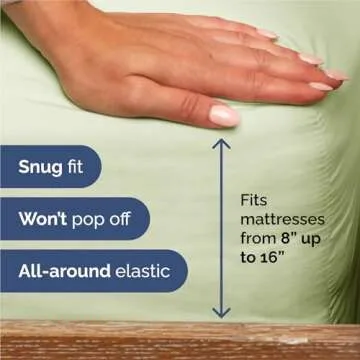 King Size 4 Piece Sheet Set - Comfy Breathable & Cooling Bed Sheets Set - Hotel Luxury Bedding for Women, Men, Kids & Teens - Deep Pockets, Easy-Fit, Soft & Wrinkle Free - Oeko-Tex - Light Sage Green