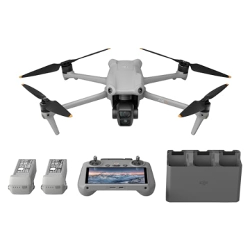 DJI Air 3 Fly More Combo with DJI RC 2, Drone with Camera 4K, Dual Primary Cameras, 3 Batteries for ...