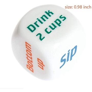 HOMFIN 3PCS Drinking Dice Game for Parties and Gatherings