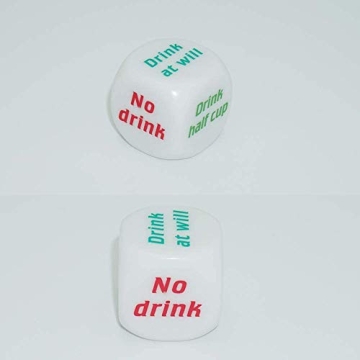 HOMFIN 3PCS Drinking Dice Game for Parties and Gatherings