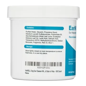 Gentle Dog Ear Wipes for Clean Ears and Happy Pets