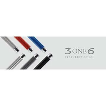 Edwin Jagger 3ONE6 Steel Razor (Black)