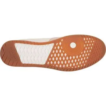 Cole Haan Men's Grandpro Turf Sneaker, Ivory Tumbled/Pumice Stone Suede, 10 M US