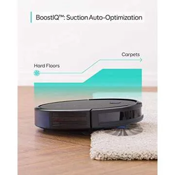 eufy by Anker, BoostIQ RoboVac 12, Robot Vacuum Cleaner, Upgraded, Super-Thin, 1500Pa Strong Suction, Quiet, Self-Charging Robotic Vacuum Cleaner, Cleans Hard Floors to Medium-Pile Carpets