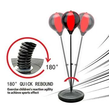 Punching Bag for Kids - Adjustable Kids Boxing Set