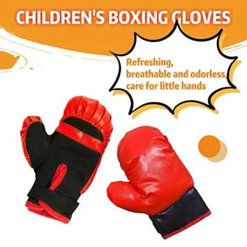 Punching Bag for Kids - Adjustable Kids Boxing Set
