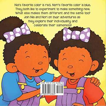 Different and the Same (Nia and Nori): A Journey of Friendship and Self-Discovery