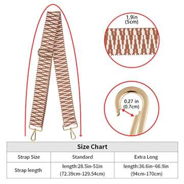 Stylish Wide Shoulder Strap for All Your Bags