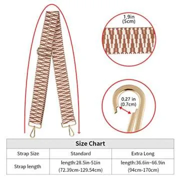 Stylish Wide Shoulder Strap for All Your Bags