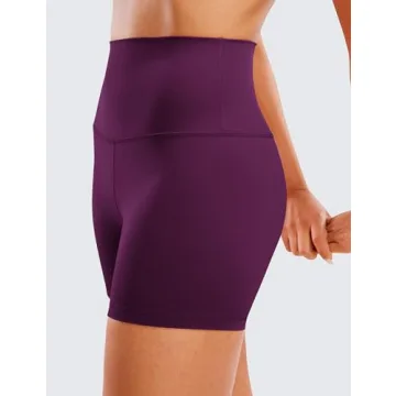 CRZ YOGA Butterluxe Biker Shorts High Waisted 4" Soft Stretchy