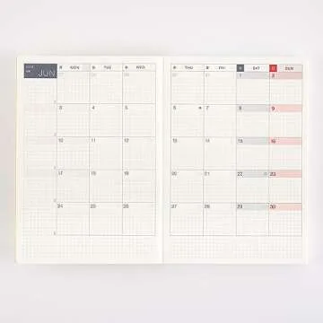 Hobonichi Techo 2024 Cousin Book [English/A5/January Start/Monday Start]