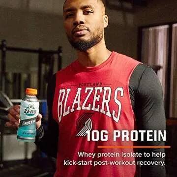 Gatorade Zero Protein, 10g Whey Isolate, Glacier Cherry