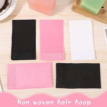 Pimoys 30 Count Disposable Facial Headbands - Skincare & Makeup Essential