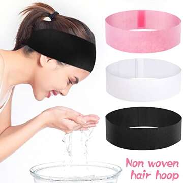 Pimoys 30 Count Disposable Headbands for All Occasions